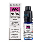 Watermelon Chill 10ml Nic Salt E-Liquid Element